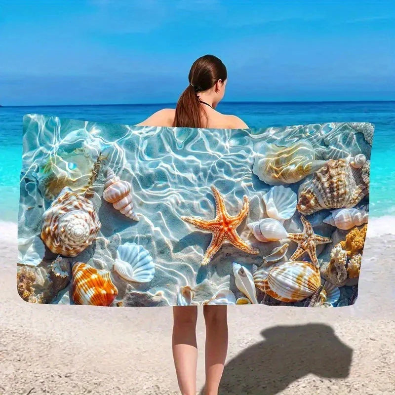 Quick-Dry Microfiber Beach Towel