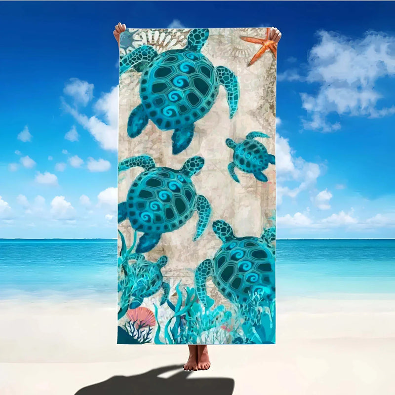 Quick-Dry Microfiber Beach Towel