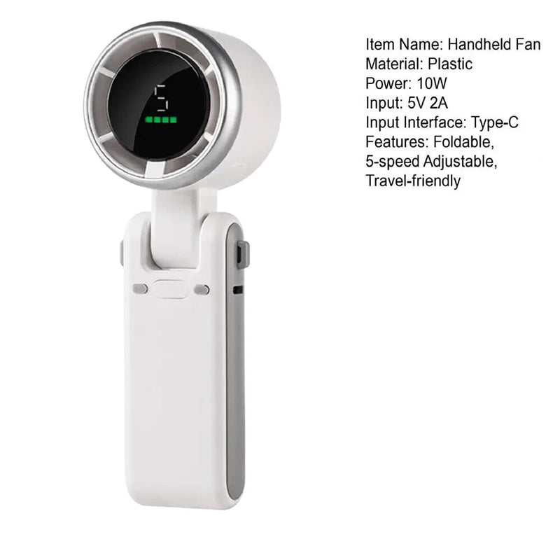 Hand Folding High-Speed Turbine Fan