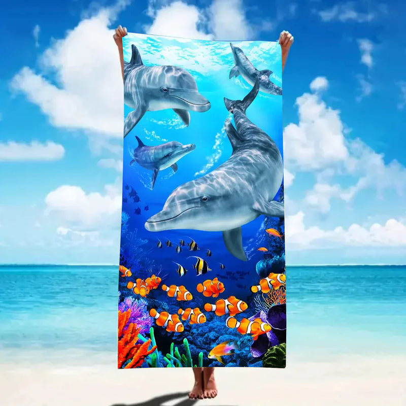 Quick-Dry Microfiber Beach Towel