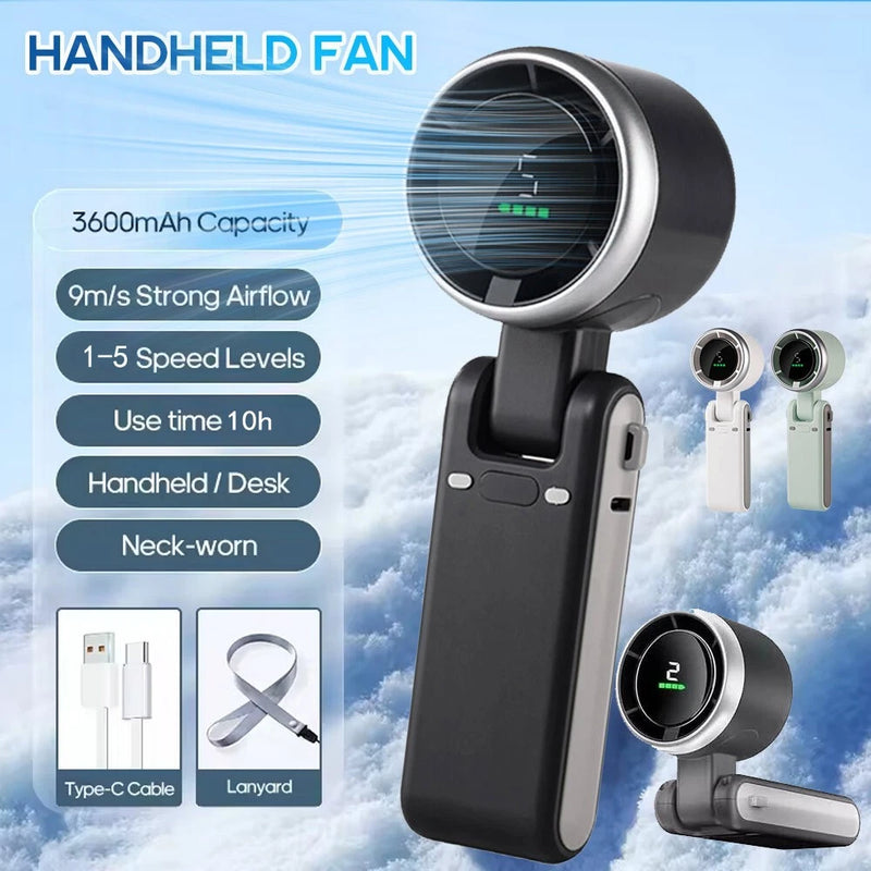 Handheld High-Speed Turbine Fan