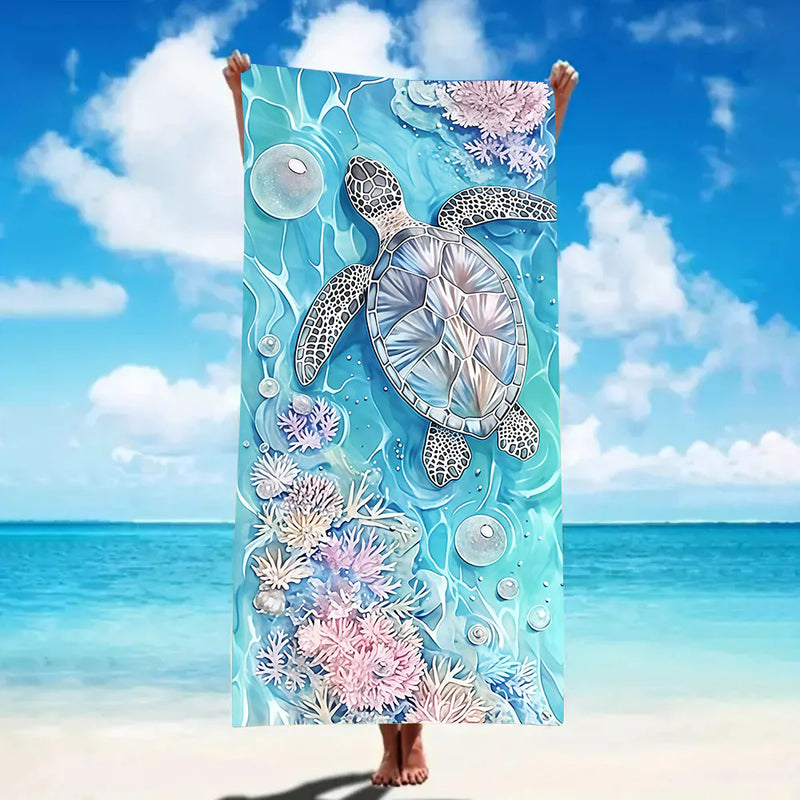 Quick-Dry Microfiber Beach Towel